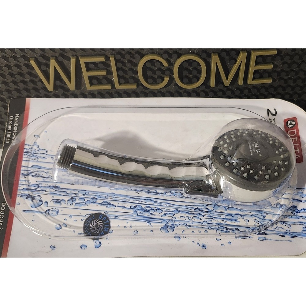Delta 2 Spray Hand Shower‎ Chrome Finish Model 59462-B18-PK New